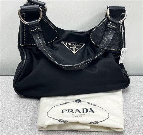 prada milano dal 1913 purse black and tan|prada milano dal 1913 handbag.